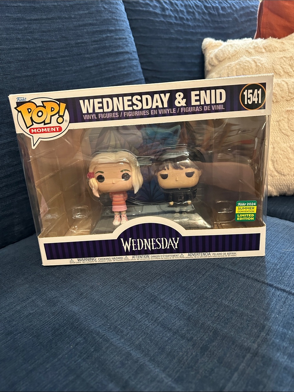 Funko Wednesday & Enid Pop! Moment Set - Purple/Black/Pink